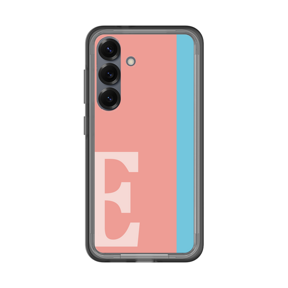 スリムプロテクションプレミアムケース［ オリジナル - initial color line - E pink ］