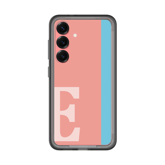 スリムプロテクションプレミアムケース［ オリジナル - initial color line - E pink ］
