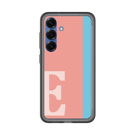 スリムプロテクションプレミアムケース［ オリジナル - initial color line - E pink ］