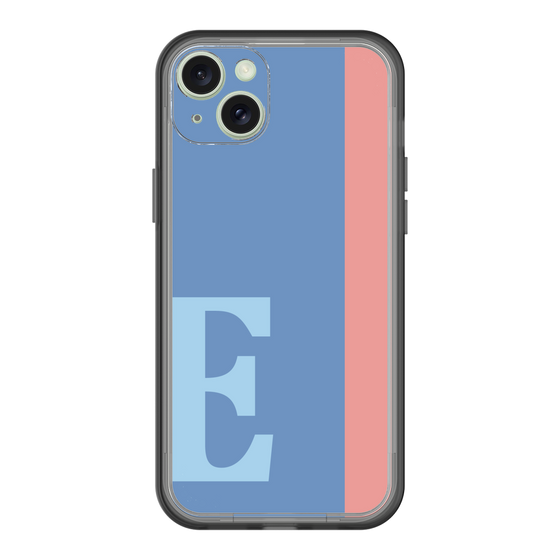 スリムプロテクションプレミアムケース［ オリジナル - initial color line - E blue ］