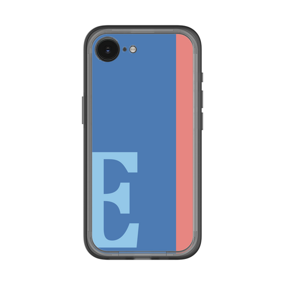 スリムプロテクションプレミアムケース［ オリジナル - initial color line - E blue ］