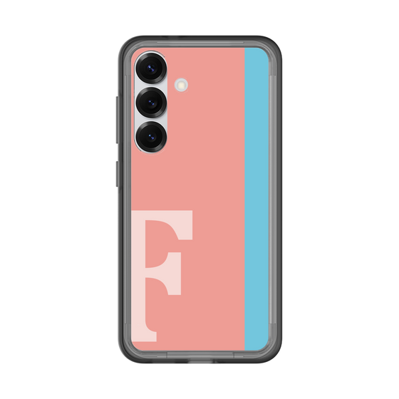 スリムプロテクションプレミアムケース［ オリジナル - initial color line - F pink ］
