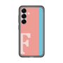 スリムプロテクションプレミアムケース［ オリジナル - initial color line - F pink ］