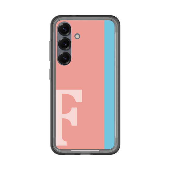 スリムプロテクションプレミアムケース［ オリジナル - initial color line - F pink ］