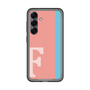 スリムプロテクションプレミアムケース［ オリジナル - initial color line - F pink ］