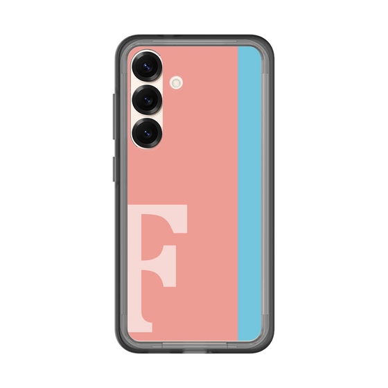 スリムプロテクションプレミアムケース［ オリジナル - initial color line - F pink ］