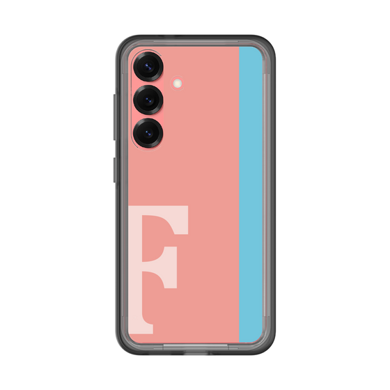 スリムプロテクションプレミアムケース［ オリジナル - initial color line - F pink ］