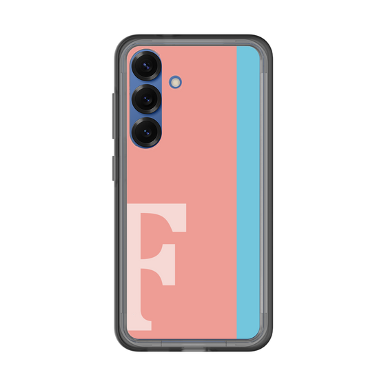 スリムプロテクションプレミアムケース［ オリジナル - initial color line - F pink ］