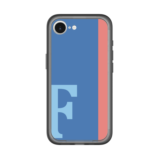 スリムプロテクションプレミアムケース［ オリジナル - initial color line - F blue ］