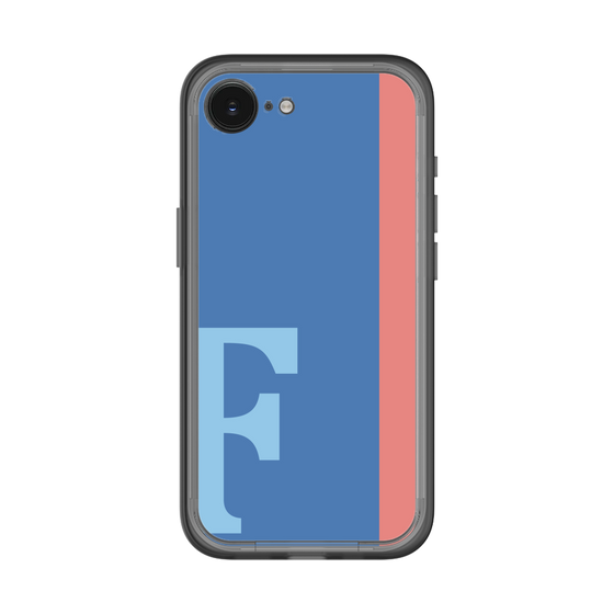 スリムプロテクションプレミアムケース［ オリジナル - initial color line - F blue ］