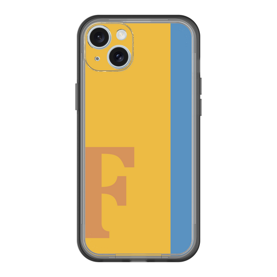 スリムプロテクションプレミアムケース［ オリジナル - initial color line - F orange ］