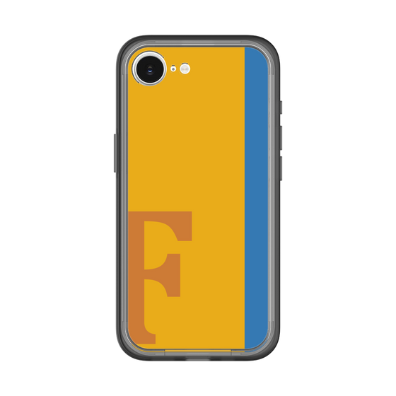 スリムプロテクションプレミアムケース［ オリジナル - initial color line - F orange ］