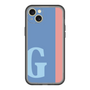 スリムプロテクションプレミアムケース［ オリジナル - initial color line - G blue ］