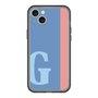 スリムプロテクションプレミアムケース［ オリジナル - initial color line - G blue ］