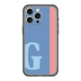 スリムプロテクションプレミアムケース［ オリジナル - initial color line - G blue ］