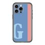 スリムプロテクションプレミアムケース［ オリジナル - initial color line - G blue ］