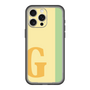 スリムプロテクションプレミアムケース［ オリジナル - initial color line - G yellow ］