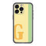 スリムプロテクションプレミアムケース［ オリジナル - initial color line - G yellow ］