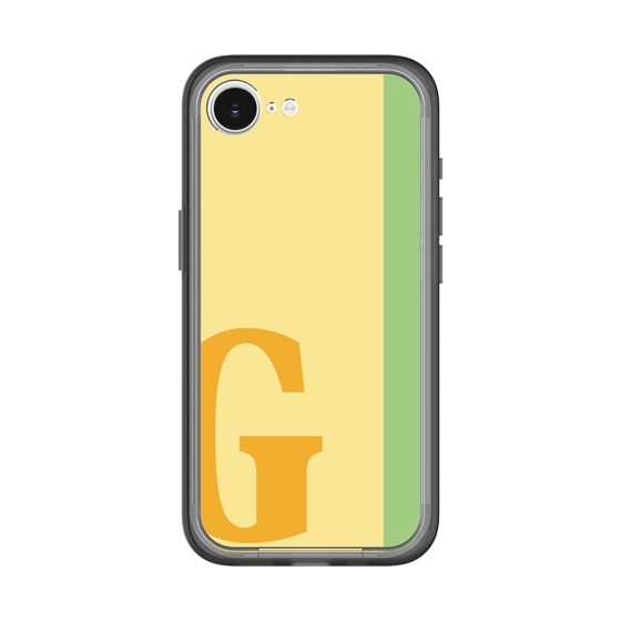 スリムプロテクションプレミアムケース［ オリジナル - initial color line - G yellow ］