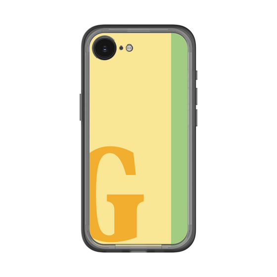 スリムプロテクションプレミアムケース［ オリジナル - initial color line - G yellow ］