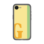 スリムプロテクションプレミアムケース［ オリジナル - initial color line - G yellow ］