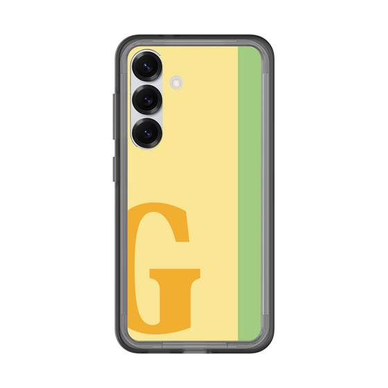 スリムプロテクションプレミアムケース［ オリジナル - initial color line - G yellow ］