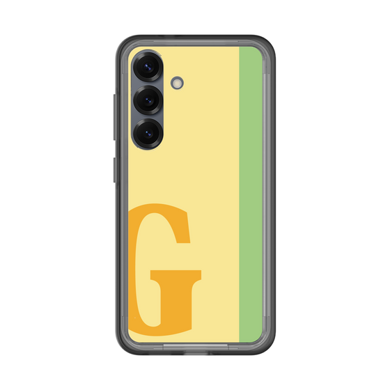 スリムプロテクションプレミアムケース［ オリジナル - initial color line - G yellow ］