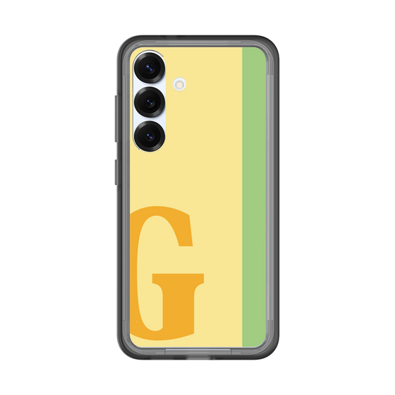 スリムプロテクションプレミアムケース［ オリジナル - initial color line - G yellow ］