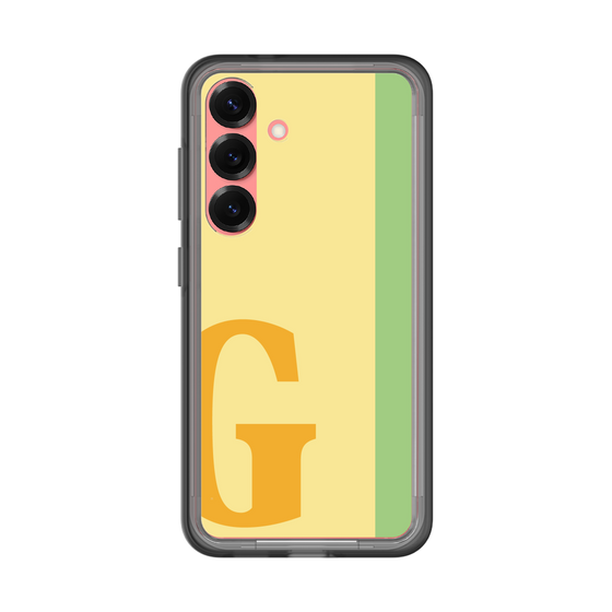スリムプロテクションプレミアムケース［ オリジナル - initial color line - G yellow ］