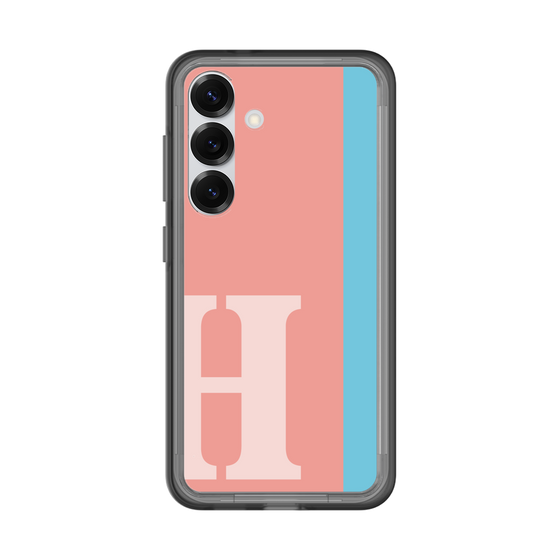 スリムプロテクションプレミアムケース［ オリジナル - initial color line - H pink ］