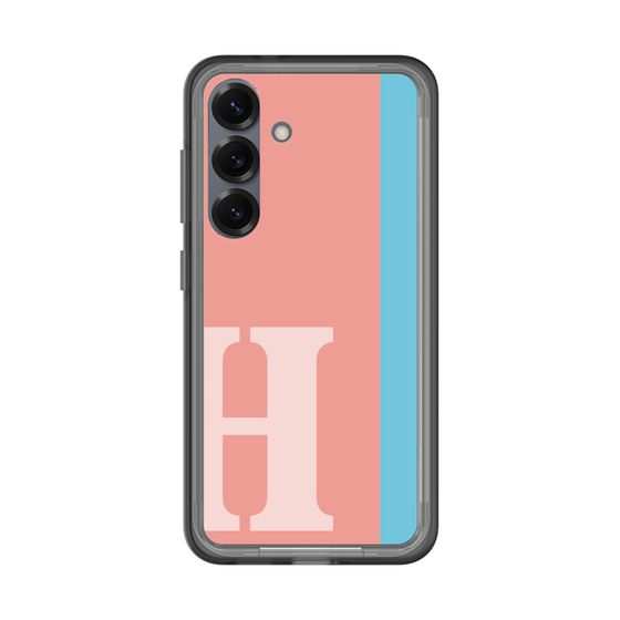 スリムプロテクションプレミアムケース［ オリジナル - initial color line - H pink ］