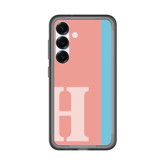 スリムプロテクションプレミアムケース［ オリジナル - initial color line - H pink ］