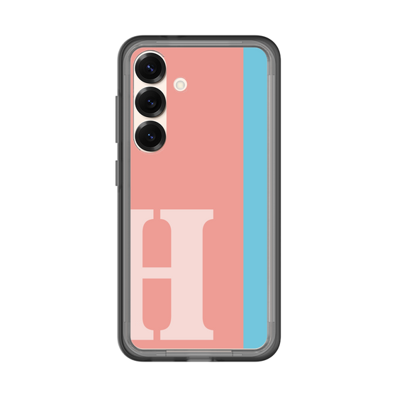 スリムプロテクションプレミアムケース［ オリジナル - initial color line - H pink ］