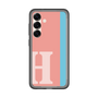スリムプロテクションプレミアムケース［ オリジナル - initial color line - H pink ］