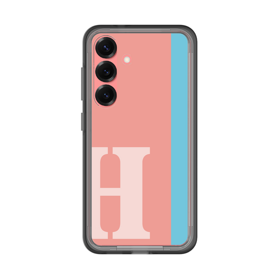 スリムプロテクションプレミアムケース［ オリジナル - initial color line - H pink ］