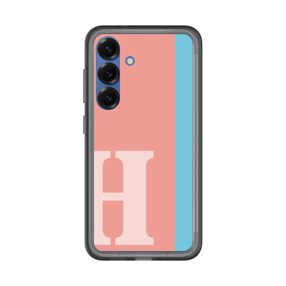 スリムプロテクションプレミアムケース［ オリジナル - initial color line - H pink ］
