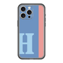 スリムプロテクションプレミアムケース［ オリジナル - initial color line - H blue ］