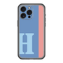 スリムプロテクションプレミアムケース［ オリジナル - initial color line - H blue ］