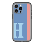 スリムプロテクションプレミアムケース［ オリジナル - initial color line - H blue ］