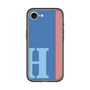 スリムプロテクションプレミアムケース［ オリジナル - initial color line - H blue ］