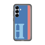 スリムプロテクションプレミアムケース［ オリジナル - initial color line - H blue ］