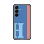スリムプロテクションプレミアムケース［ オリジナル - initial color line - H blue ］