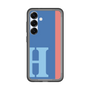 スリムプロテクションプレミアムケース［ オリジナル - initial color line - H blue ］