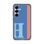 スリムプロテクションプレミアムケース［ オリジナル - initial color line - H blue ］