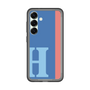 スリムプロテクションプレミアムケース［ オリジナル - initial color line - H blue ］