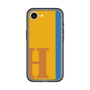 スリムプロテクションプレミアムケース［ オリジナル - initial color line - H orange ］