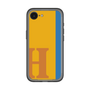 スリムプロテクションプレミアムケース［ オリジナル - initial color line - H orange ］