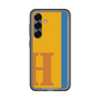 スリムプロテクションプレミアムケース［ オリジナル - initial color line - H orange ］