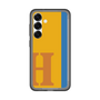 スリムプロテクションプレミアムケース［ オリジナル - initial color line - H orange ］