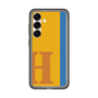 スリムプロテクションプレミアムケース［ オリジナル - initial color line - H orange ］